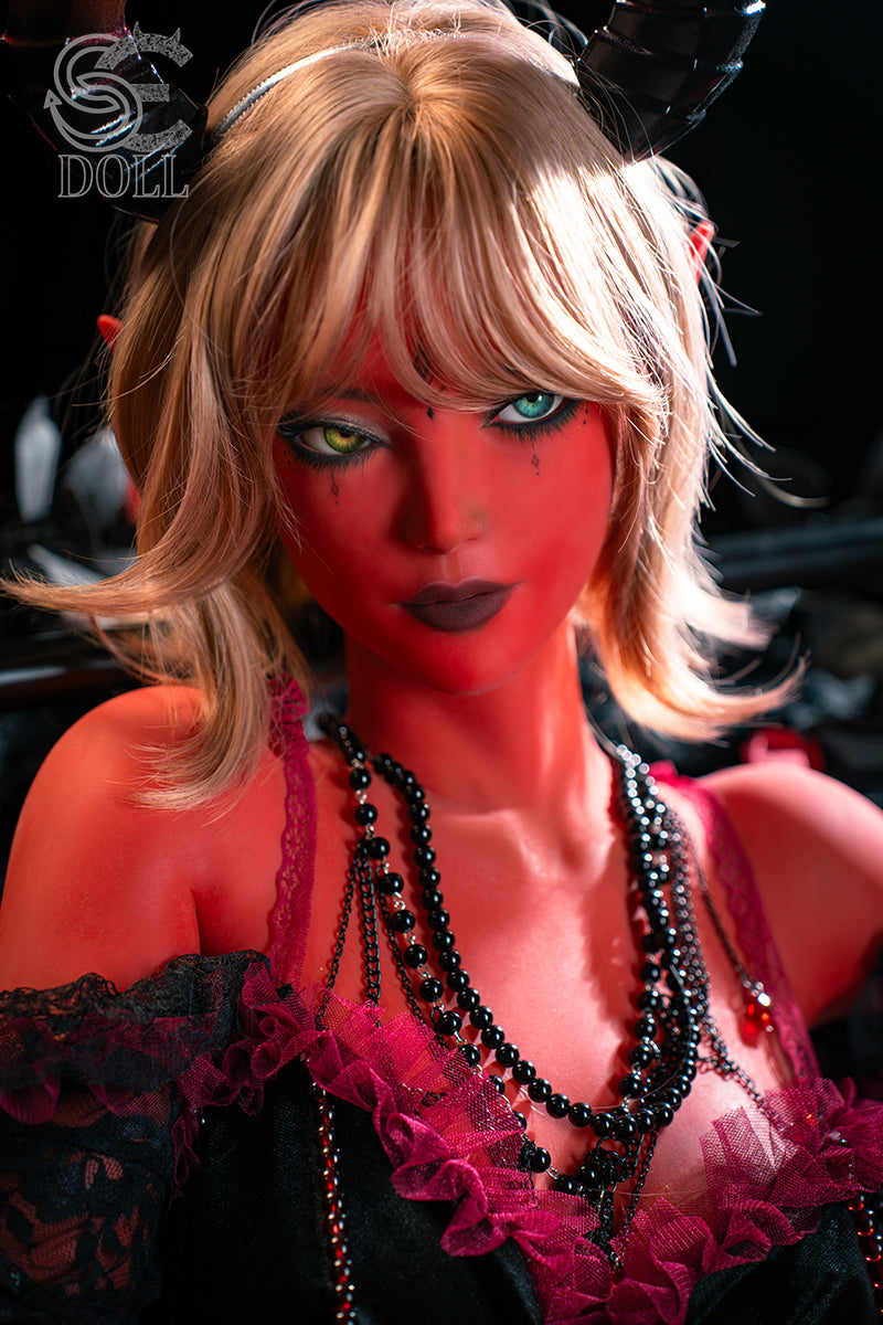 SE Doll Samantha.L 153cm A-Cup Red TPE Elf - supplier photograph SED338-37.jpg