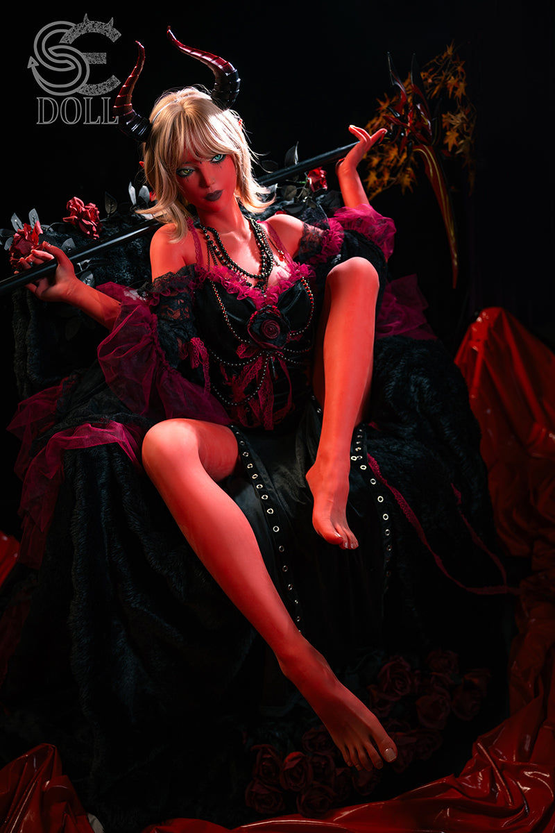 SE Doll Samantha.L 153cm A-Cup Red TPE Elf - supplier photograph SED338-38.jpg