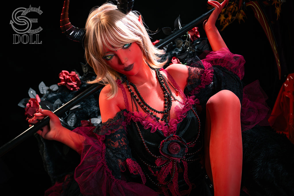 SE Doll Samantha.L 153cm A-Cup Red TPE Elf - supplier photograph SED338-39.jpg