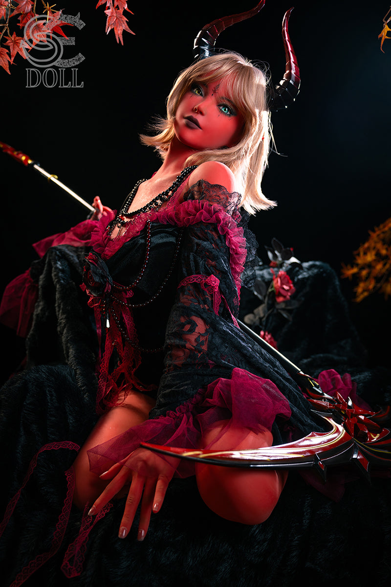 SE Doll Samantha.L 153cm A-Cup Red TPE Elf - supplier photograph SED338-42.jpg