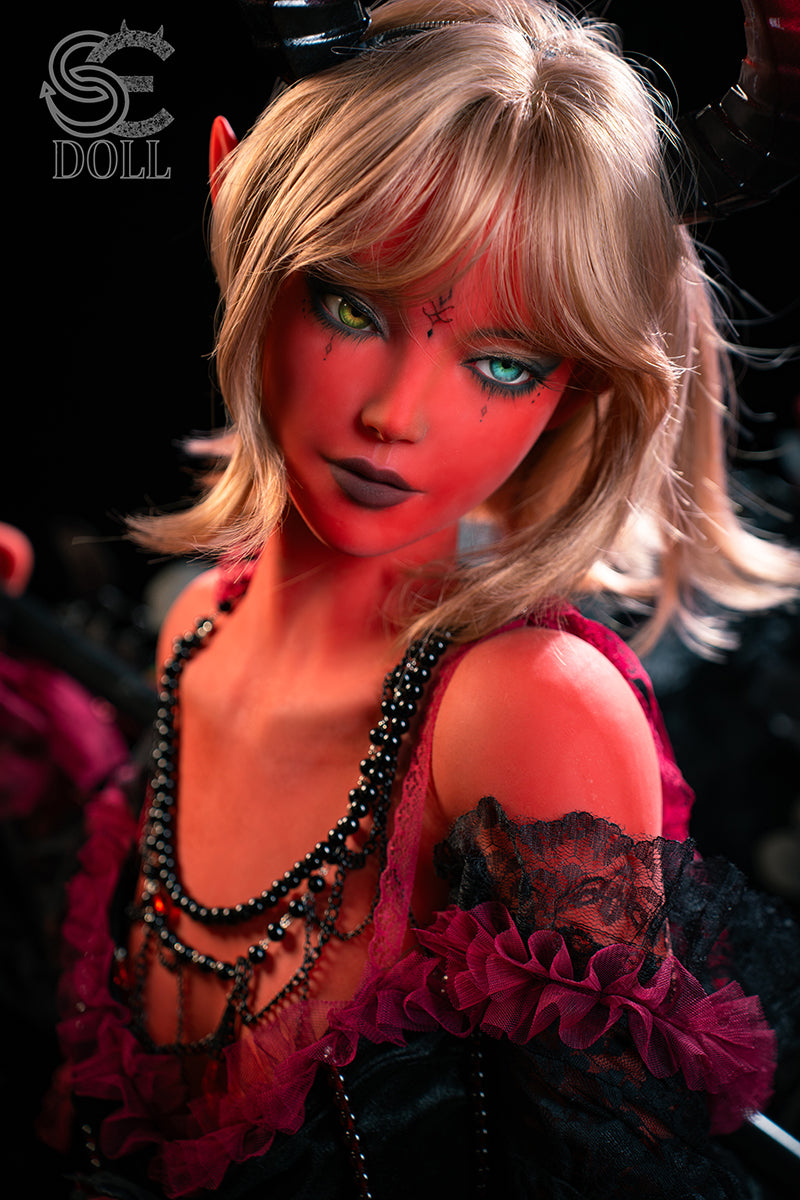 SE Doll Samantha.L 153cm A-Cup Red TPE Elf - supplier photograph SED338-43.jpg