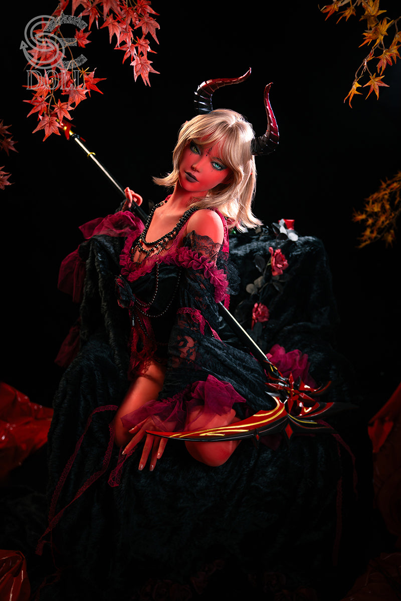 SE Doll Samantha.L 153cm A-Cup Red TPE Elf - supplier photograph SED338-44.jpg