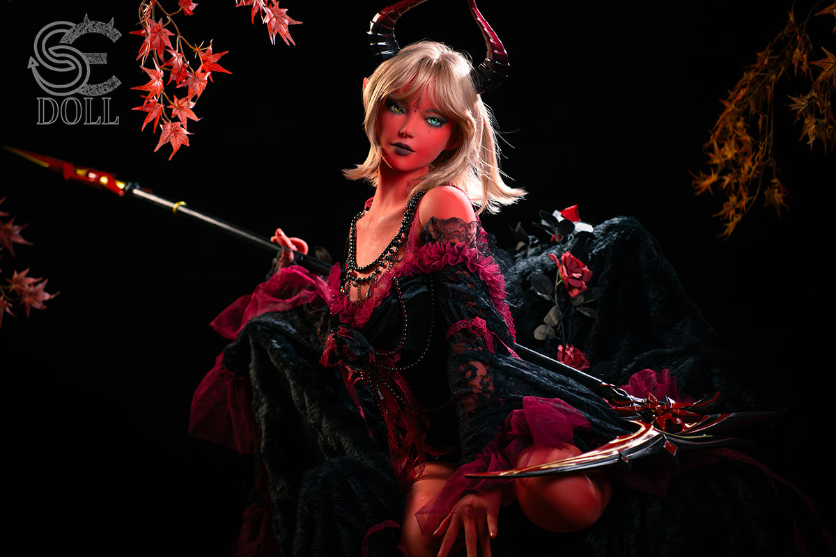 SE Doll Samantha.L 153cm A-Cup Red TPE Elf - supplier photograph SED338-45.jpg