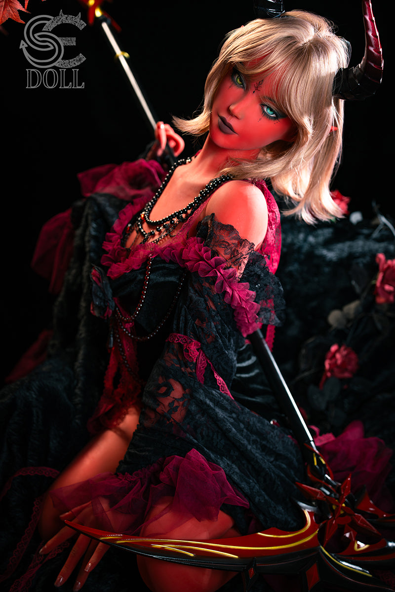 SE Doll Samantha.L 153cm A-Cup Red TPE Elf - supplier photograph SED338-46.jpg