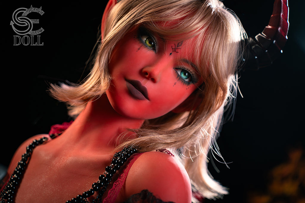 SE Doll Samantha.L 153cm A-Cup Red TPE Elf - supplier photograph SED338-50.jpg