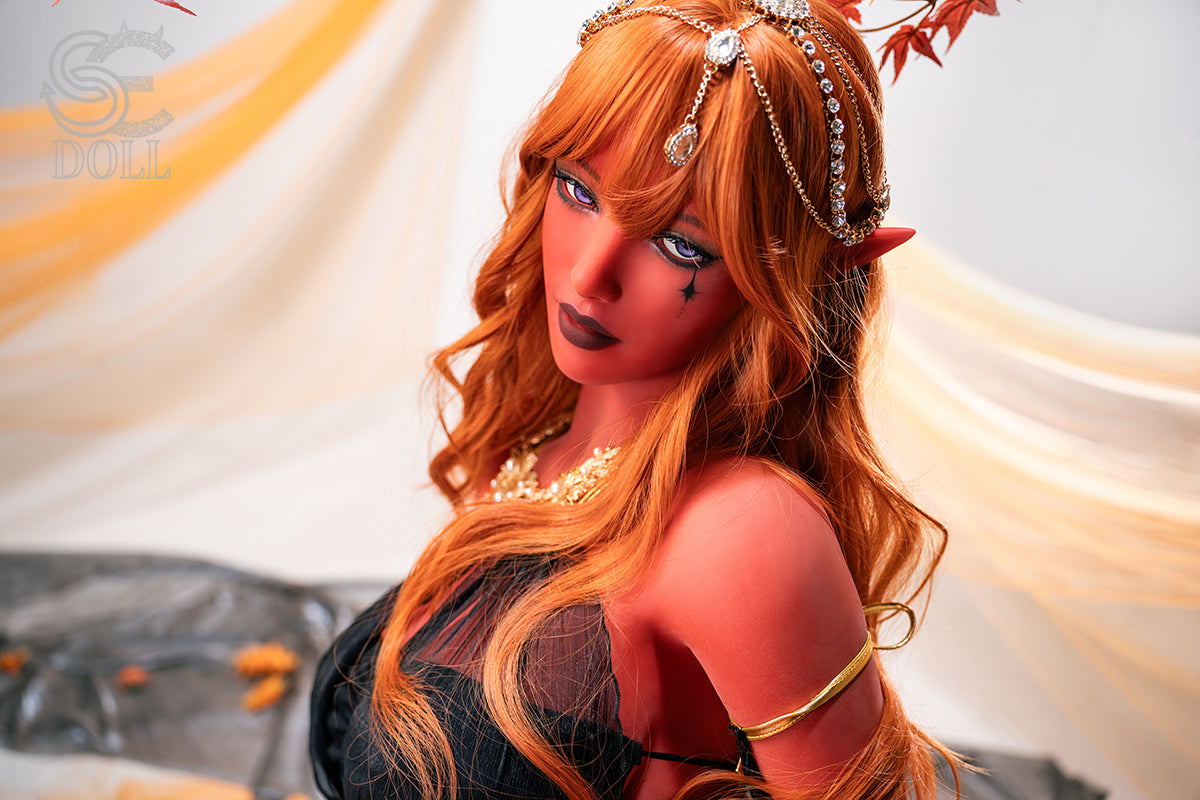 SE Doll Luis.G 157cm H-Cup Red TPE Elf - supplier photograph SED339-38.jpg