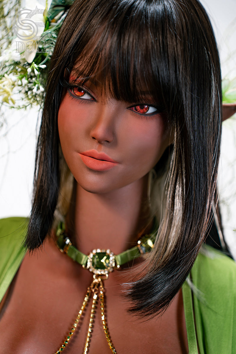 SE Doll Samantha.K 161cm F-Cup Black TPE Elf - supplier photograph SED340-10.jpg