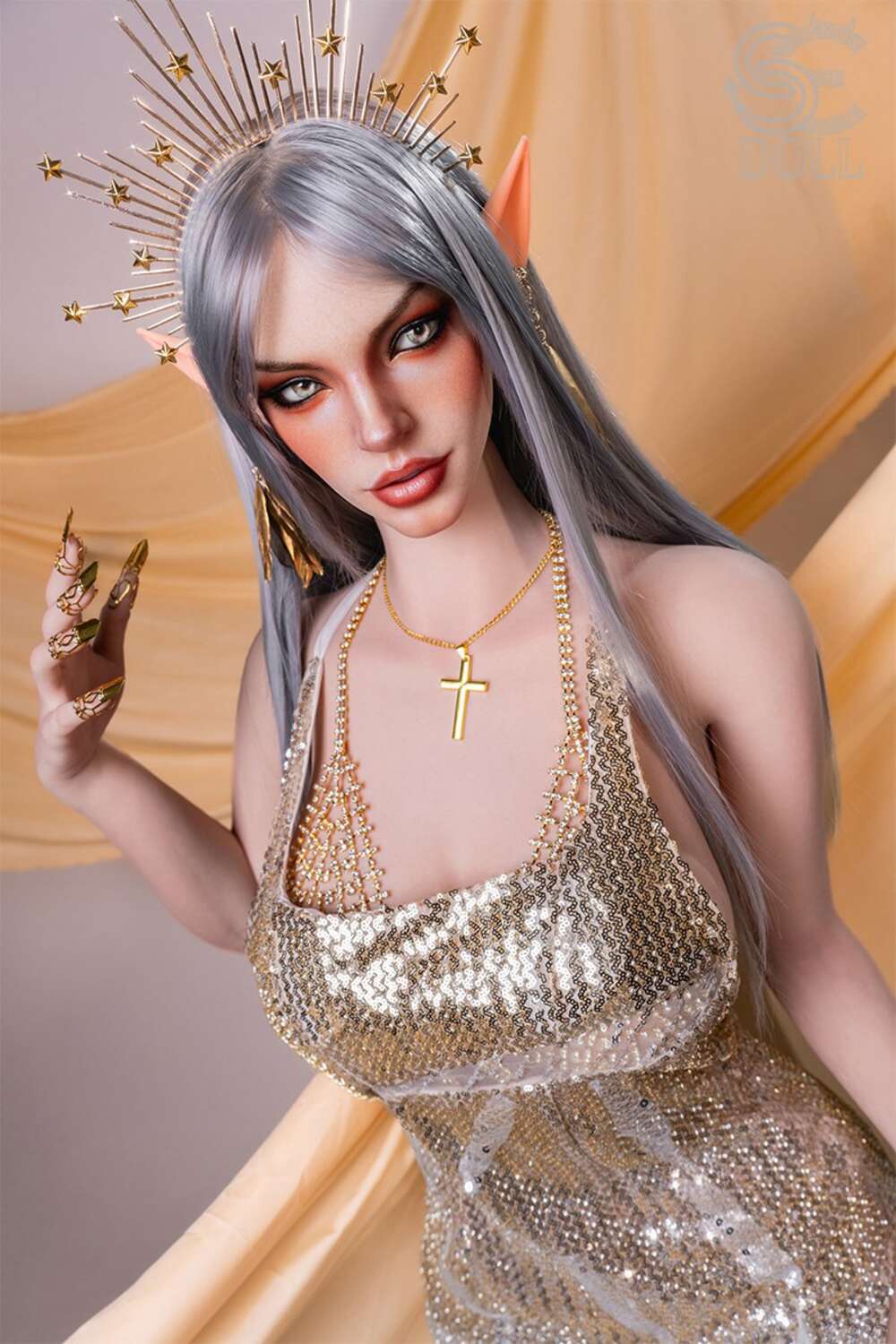 Evadora.A 167cm E-Cup Silicone Customizable Companion Doll