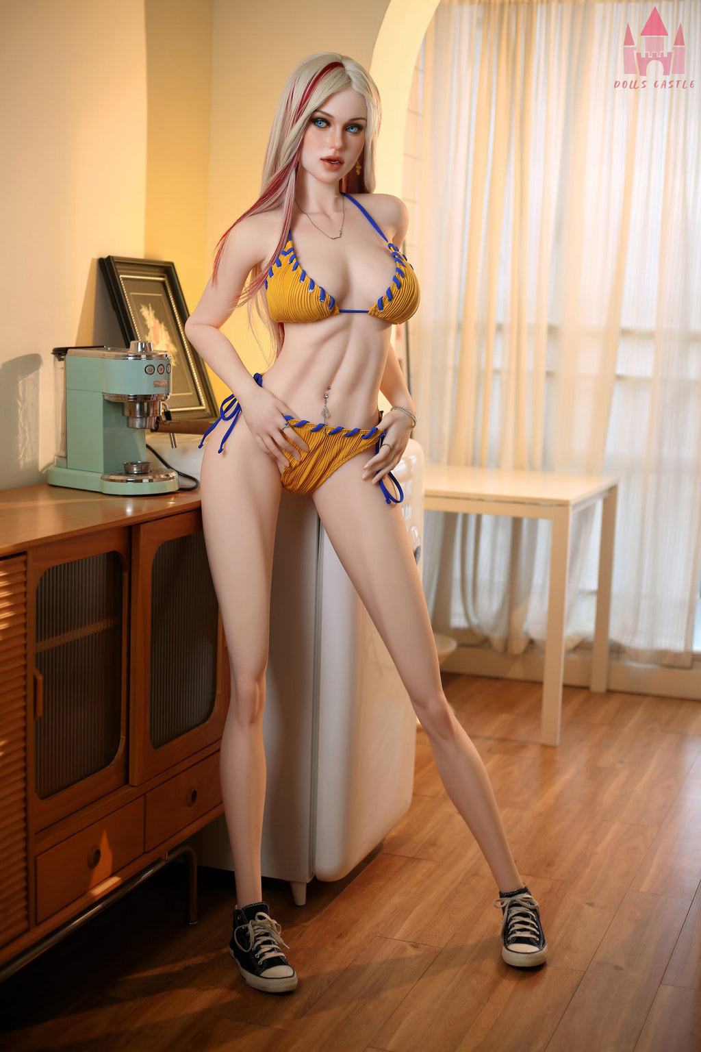 Dolls Castle Lili, 183cm E-cup hybrid doll with JS136 head, supplier photograph 30