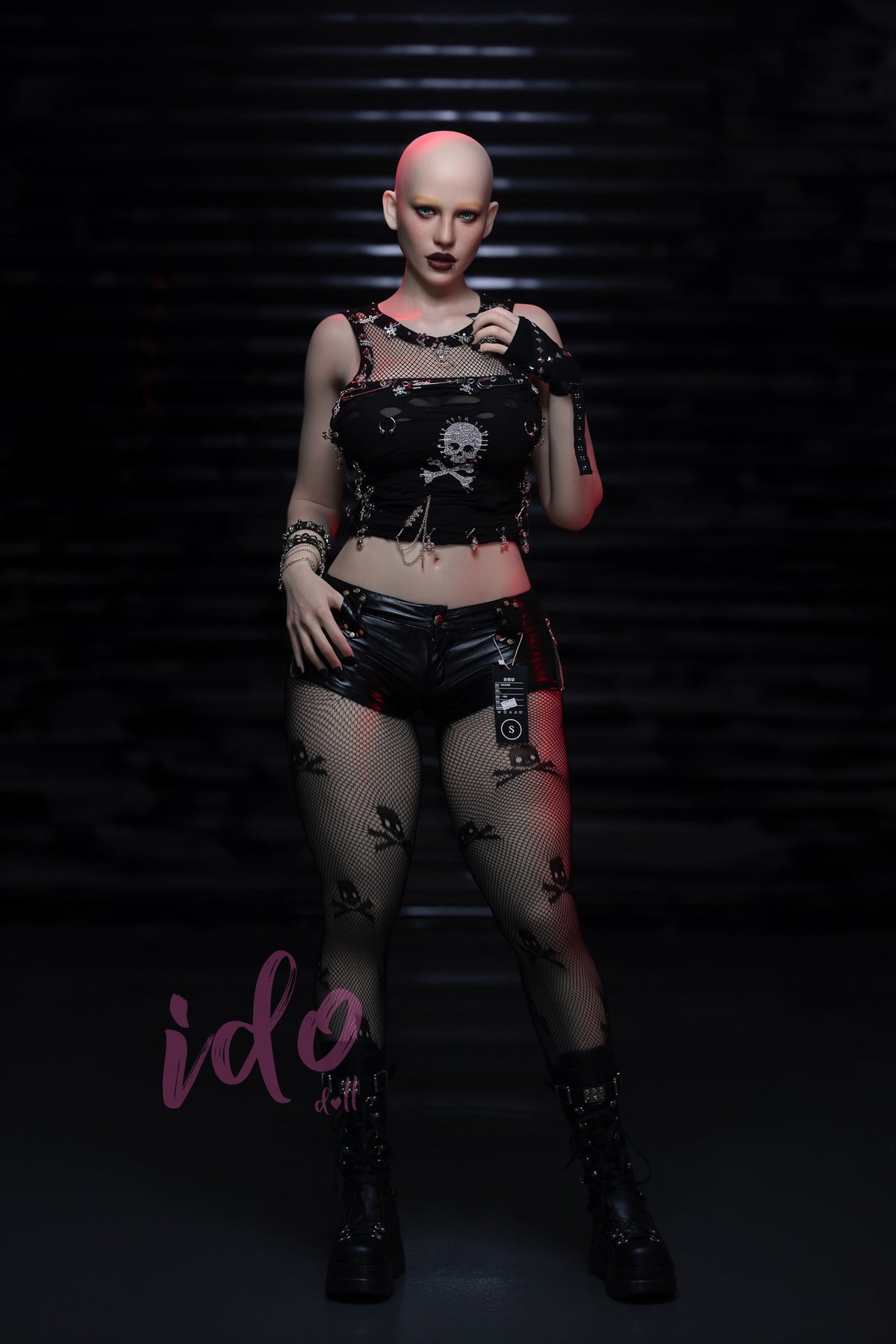 IDO Lilith 167cm F-Cup silicone doll - factory photograph without wig