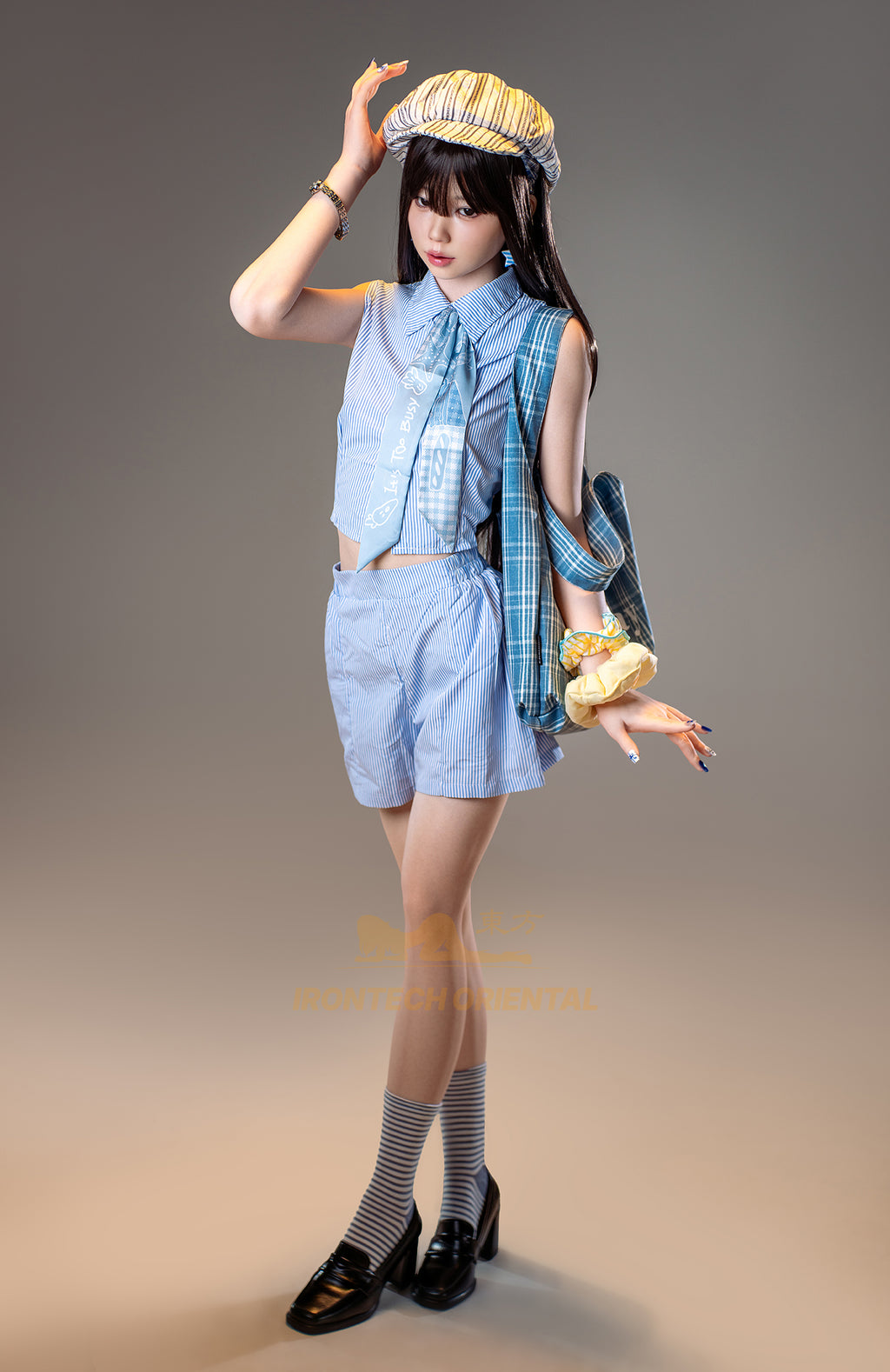 Irontech Kurumi 161M A6 ROS MAX Silk Glow Silicone Customizable Companion Doll