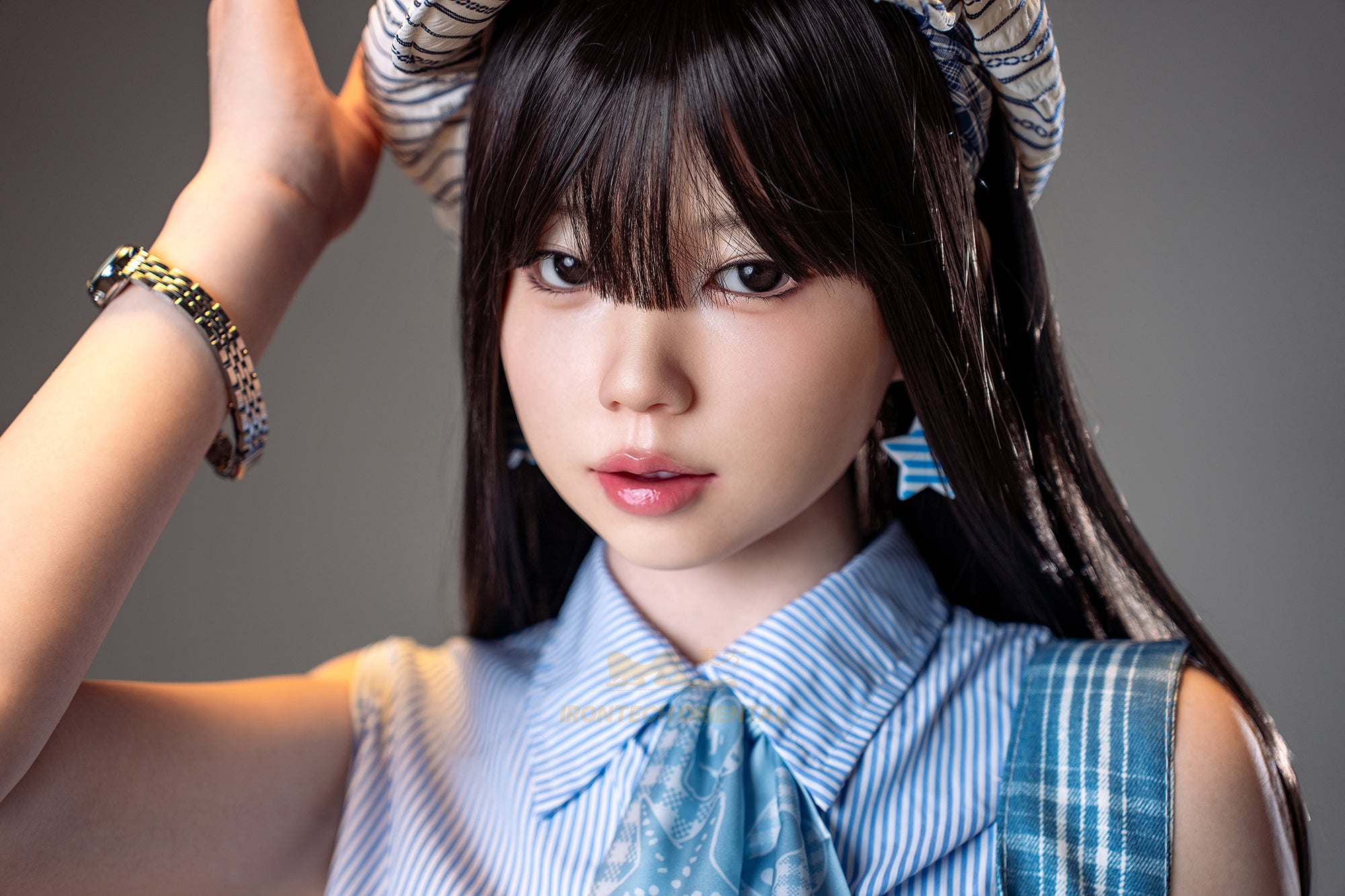 Irontech Kurumi 161M A6 ROS MAX Silk Glow Silicone Customizable Companion Doll