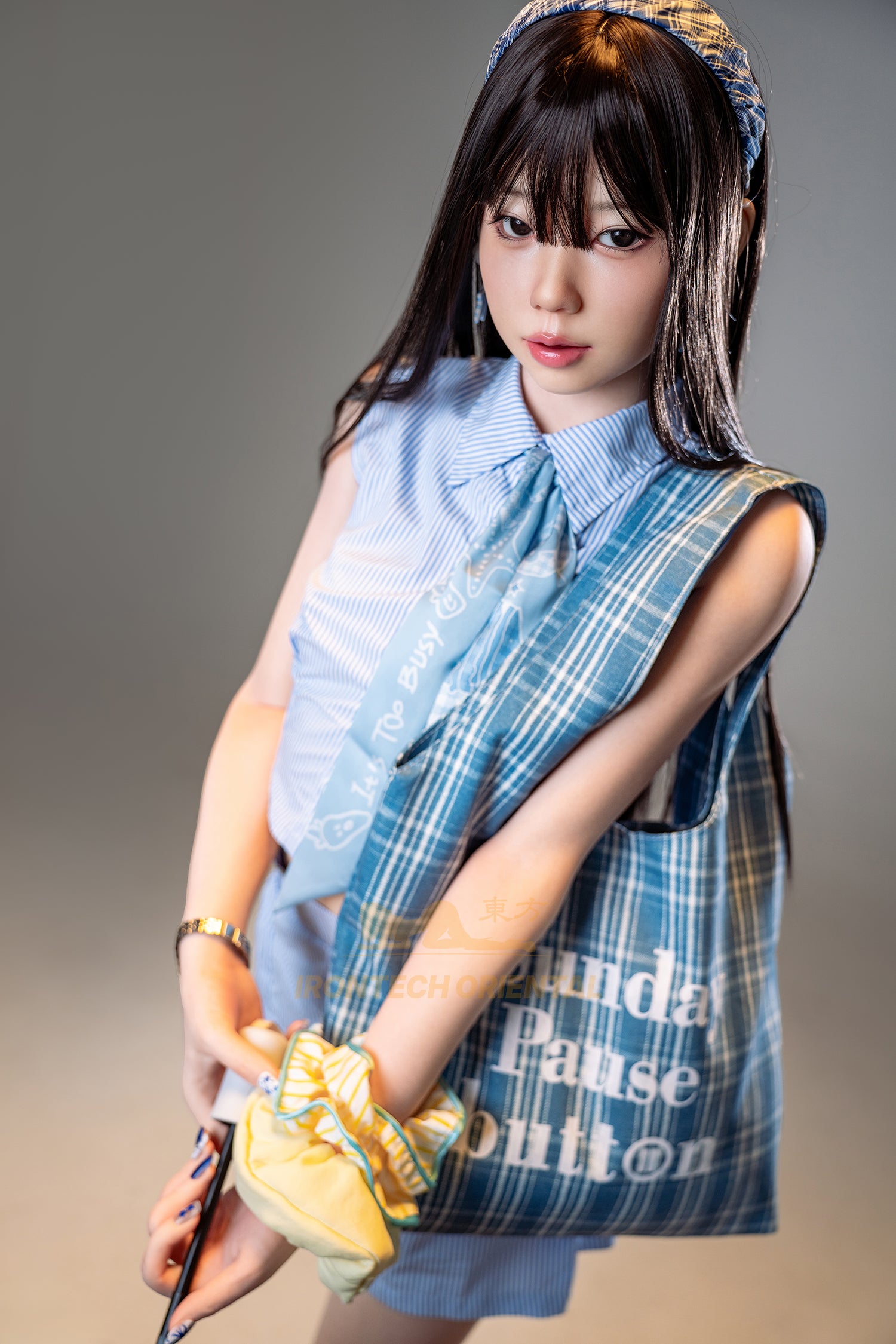 Irontech Kurumi 161M A6 ROS MAX Silk Glow Silicone Customizable Companion Doll