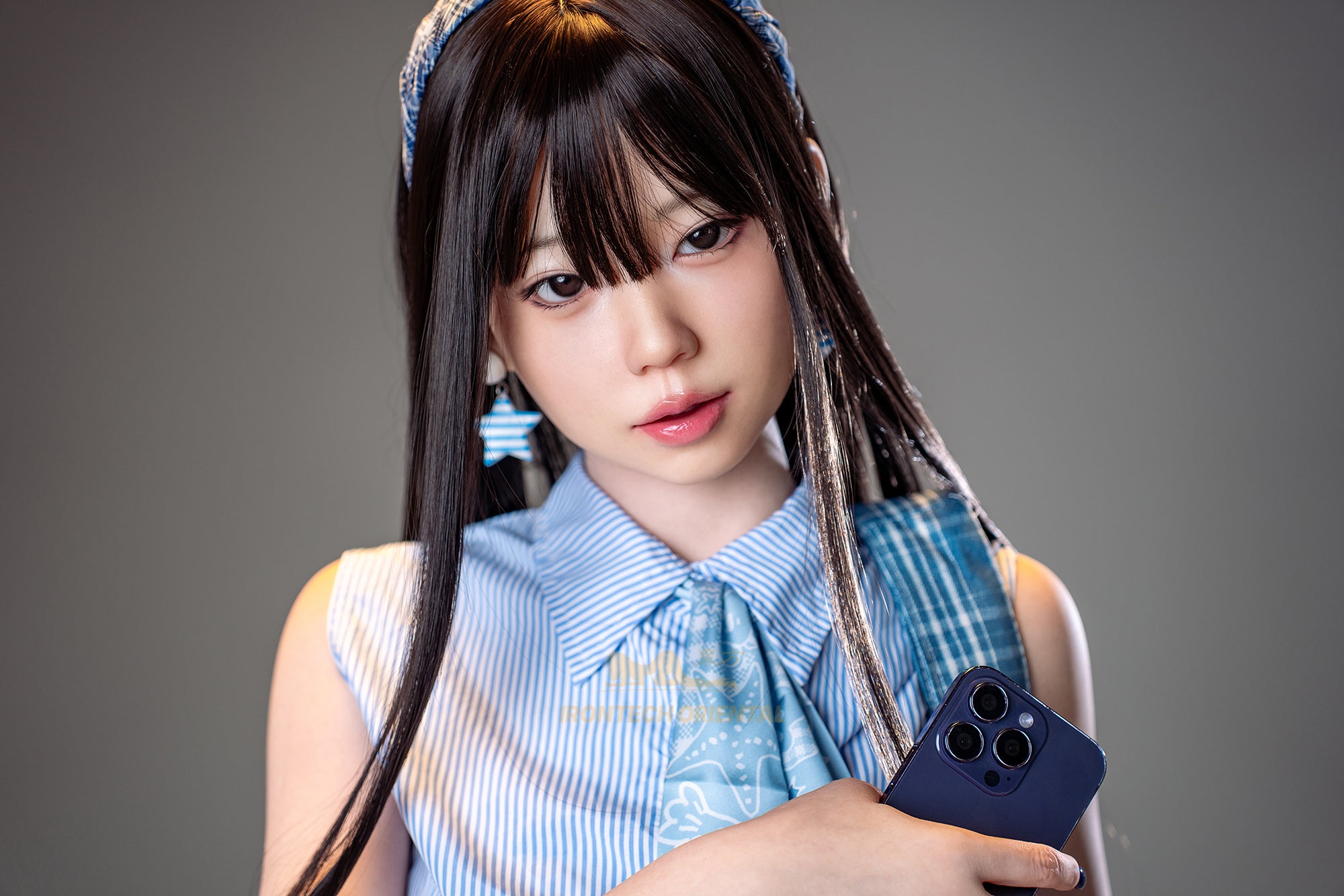 Irontech Kurumi 161M A6 ROS MAX Silk Glow Silicone Customizable Companion Doll