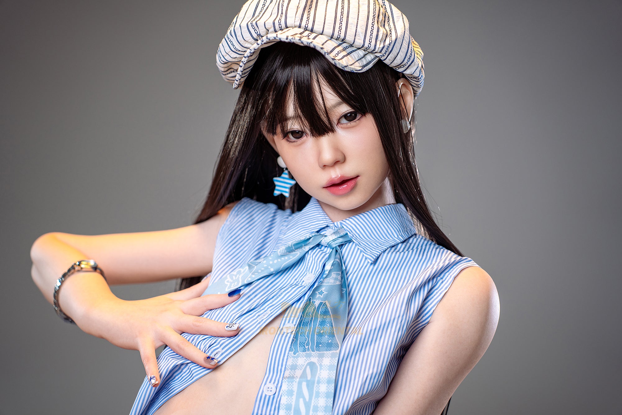 Irontech Kurumi 161M A6 ROS MAX Silk Glow Silicone Customizable Companion Doll
